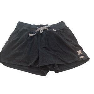 Maurices shorts pull on drawstring waist side tie decoration pockets size small